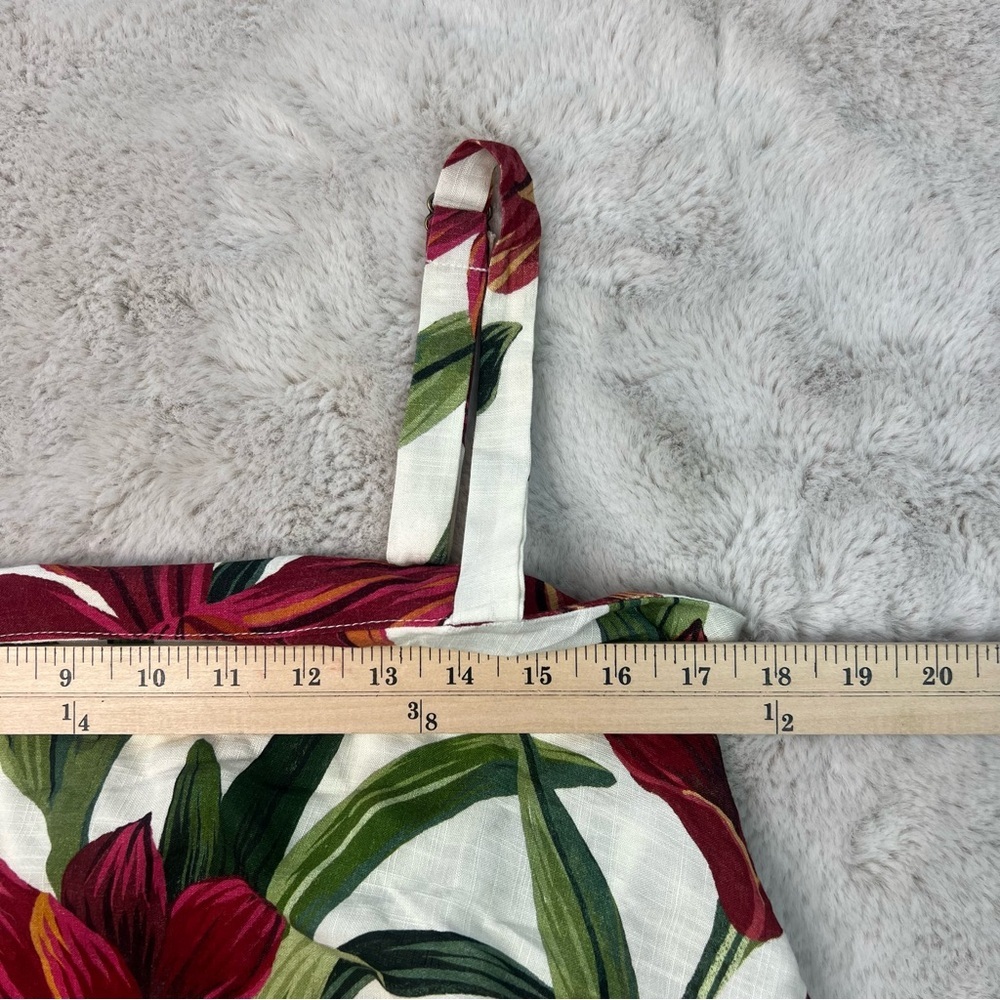 Farm Rio Floral Tiered Dress Mini Fall Pumpkin Boho Layered Rare One of a Kind - Picture 14 of 16